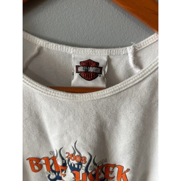 Womens Size M Harley Davison 2008 Bike Week Shirt - Picture 3 of 7